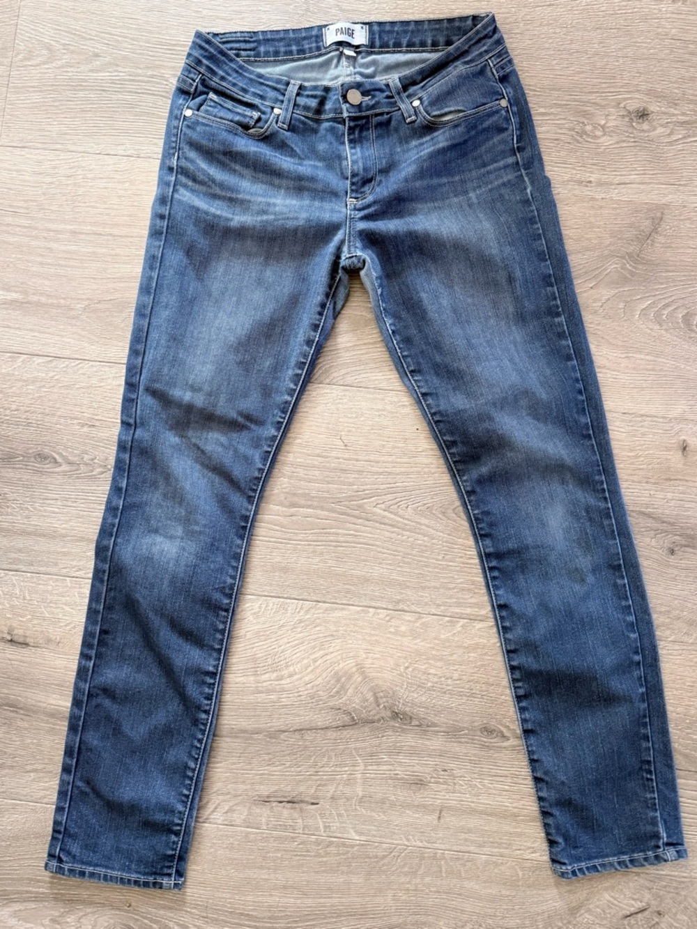 PAIGE Classic Skyline Ankle Peg Jeans